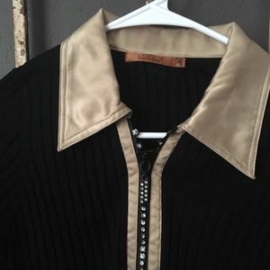 Belldini Zip Up Sweater